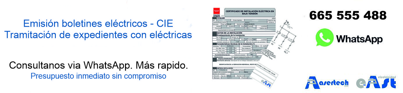 Bolet�n el�ctrico o CIE
