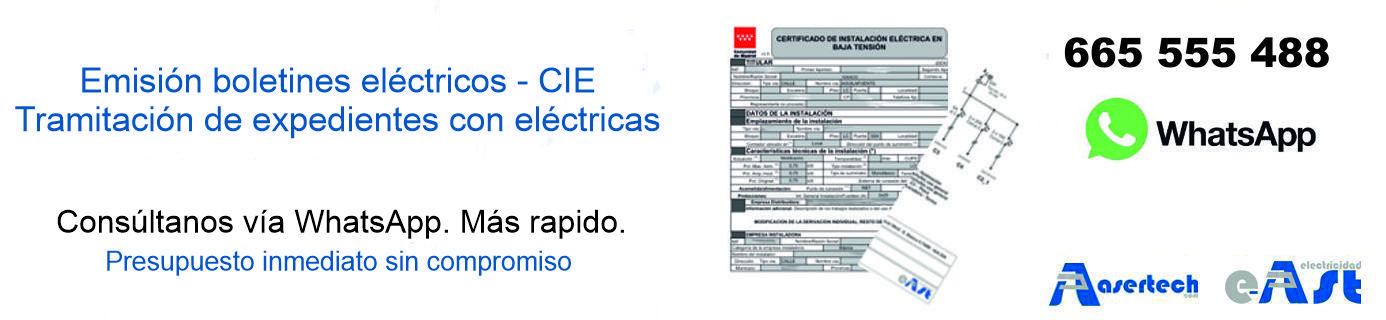 Bolet�n el�ctrico o CIE